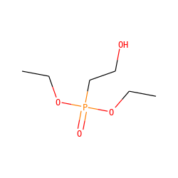 CCOP(=O)(CCO)OCC ZINC000001755972