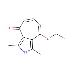 CCOc1cccc(=O)c2c(C)[nH]c(C)c12 ZINC000000297696