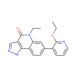 CCOc1ncccc1-c1ccc2c3[nH]ncc3c(=O)n(CC)c2c1 ZINC000205029137