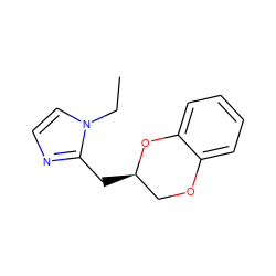 CCn1ccnc1C[C@@H]1COc2ccccc2O1 ZINC000003995466