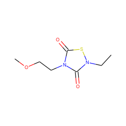 CCn1sc(=O)n(CCOC)c1=O ZINC000084669699