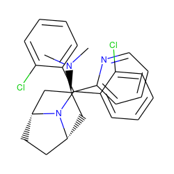 CN(C)[C@@]1(c2ccccn2)C[C@@H]2CC[C@H](C1)N2C(c1ccccc1Cl)c1ccccc1Cl ZINC000103228779