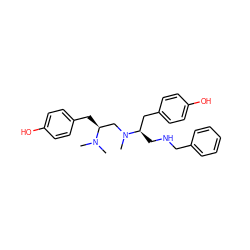 CN(C)[C@@H](Cc1ccc(O)cc1)CN(C)[C@H](CNCc1ccccc1)Cc1ccc(O)cc1 ZINC000036216274