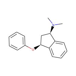 CN(C)[C@@H]1C[C@H](Oc2ccccc2)c2ccccc21 ZINC000042887785