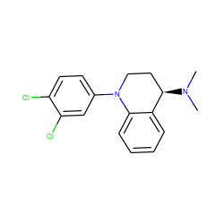 CN(C)[C@@H]1CCN(c2ccc(Cl)c(Cl)c2)c2ccccc21 ZINC000066111868