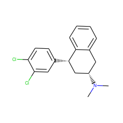 CN(C)[C@H]1Cc2ccccc2[C@@H](c2ccc(Cl)c(Cl)c2)C1 ZINC000066100518