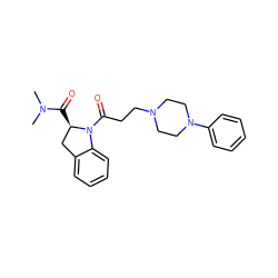 CN(C)C(=O)[C@@H]1Cc2ccccc2N1C(=O)CCN1CCN(c2ccccc2)CC1 ZINC000084723743