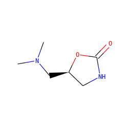 CN(C)C[C@@H]1CNC(=O)O1 ZINC000096939005