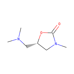 CN(C)C[C@H]1CN(C)C(=O)O1 ZINC000096939001