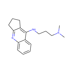 CN(C)CCCNc1c2c(nc3ccccc13)CCC2 ZINC000004009000