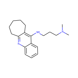 CN(C)CCCNc1c2c(nc3ccccc13)CCCCC2 ZINC000005419316