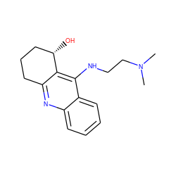 CN(C)CCNc1c2c(nc3ccccc13)CCC[C@@H]2O ZINC000014946475