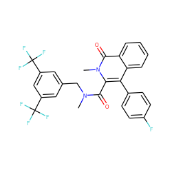 CN(Cc1cc(C(F)(F)F)cc(C(F)(F)F)c1)C(=O)c1c(-c2ccc(F)cc2)c2ccccc2c(=O)n1C ZINC000026844628