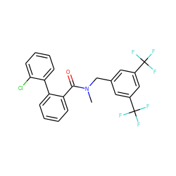 CN(Cc1cc(C(F)(F)F)cc(C(F)(F)F)c1)C(=O)c1ccccc1-c1ccccc1Cl ZINC000028571290