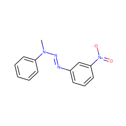 CN(N=Nc1cccc([N+](=O)[O-])c1)c1ccccc1 ZINC000252599714