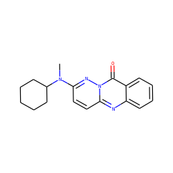 CN(c1ccc2nc3ccccc3c(=O)n2n1)C1CCCCC1 ZINC000005152297