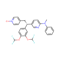 CN(c1ccccc1)c1ccc([C@@H](Cc2cc[n+]([O-])cc2)c2ccc(OC(F)F)c(OC(F)F)c2)cn1 ZINC000013487912