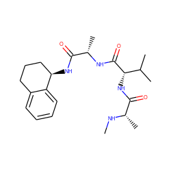 CN[C@@H](C)C(=O)N[C@H](C(=O)N[C@@H](C)C(=O)N[C@@H]1CCCc2ccccc21)C(C)C ZINC000096272797