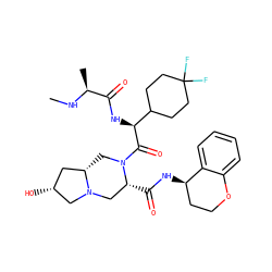 CN[C@@H](C)C(=O)N[C@H](C(=O)N1C[C@H]2C[C@@H](O)CN2C[C@H]1C(=O)N[C@@H]1CCOc2ccccc21)C1CCC(F)(F)CC1 ZINC000095596409