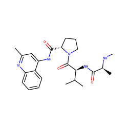 CN[C@@H](C)C(=O)N[C@H](C(=O)N1CCC[C@H]1C(=O)Nc1cc(C)nc2ccccc12)C(C)C ZINC000064573861