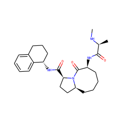 CN[C@@H](C)C(=O)N[C@H]1CCCC[C@H]2CC[C@@H](C(=O)N[C@H]3CCCc4ccccc43)N2C1=O ZINC000040420262