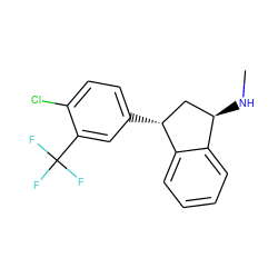 CN[C@@H]1C[C@@H](c2ccc(Cl)c(C(F)(F)F)c2)c2ccccc21 ZINC000029487699