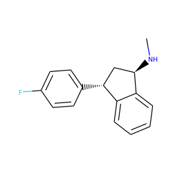 CN[C@@H]1C[C@@H](c2ccc(F)cc2)c2ccccc21 ZINC000029484374