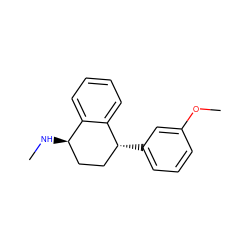 CN[C@@H]1CC[C@@H](c2cccc(OC)c2)c2ccccc21 ZINC000029325849