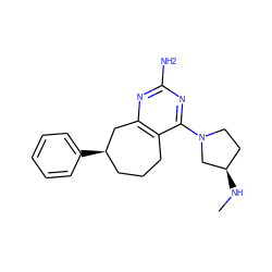 CN[C@@H]1CCN(c2nc(N)nc3c2CCC[C@@H](c2ccccc2)C3)C1 ZINC000049089419