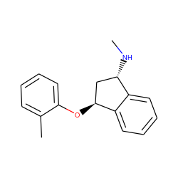 CN[C@H]1C[C@H](Oc2ccccc2C)c2ccccc21 ZINC000045484735