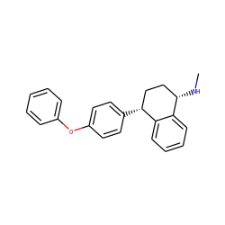 CN[C@H]1CC[C@@H](c2ccc(Oc3ccccc3)cc2)c2ccccc21 ZINC000029312966