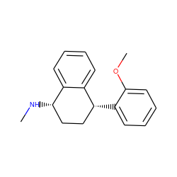 CN[C@H]1CC[C@@H](c2ccccc2OC)c2ccccc21 ZINC000029326717