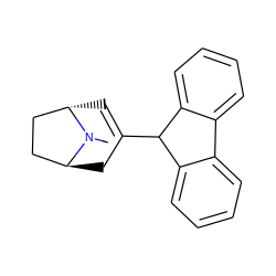 CN1[C@H]2C=C(C3c4ccccc4-c4ccccc43)C[C@H]1CC2 ZINC000101034895