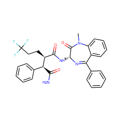 CN1C(=O)[C@@H](NC(=O)[C@H](CCC(F)(F)F)[C@@H](C(N)=O)c2ccccc2)N=C(c2ccccc2)c2ccccc21 ZINC000205736117