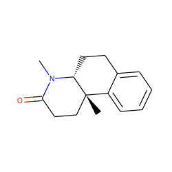 CN1C(=O)CC[C@@]2(C)c3ccccc3CC[C@@H]12 ZINC000040641515