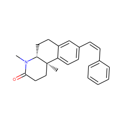 CN1C(=O)CC[C@]2(C)c3ccc(/C=C\c4ccccc4)cc3CC[C@@H]12 ZINC000027314795