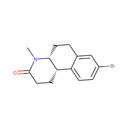 CN1C(=O)CC[C@H]2c3ccc(Br)cc3CC[C@H]21 ZINC000034536873