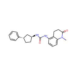 CN1C(=O)CCc2c(NC(=O)N[C@H]3CC[C@H](c4ccccc4)C3)cccc21 ZINC000169704957