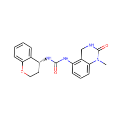 CN1C(=O)NCc2c(NC(=O)N[C@@H]3CCOc4ccccc43)cccc21 ZINC000143482246