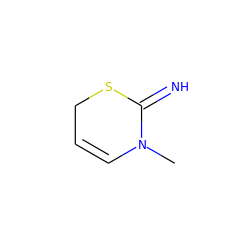 CN1C=CCSC1=N ZINC000100227796