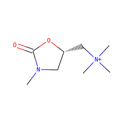 CN1C[C@@H](C[N+](C)(C)C)OC1=O ZINC000096939003