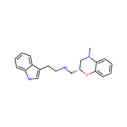 CN1C[C@@H](CNCCc2c[nH]c3ccccc23)Oc2ccccc21 ZINC000028571170