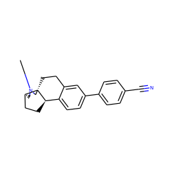 CN1C[C@H]2CC[C@@H]3c4ccc(-c5ccc(C#N)cc5)cc4CC[C@]23C1 ZINC000062178473