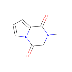 CN1CC(=O)n2cccc2C1=O ZINC000013781421