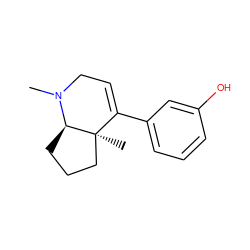 CN1CC=C(c2cccc(O)c2)[C@@]2(C)CCC[C@@H]12 ZINC000006067606