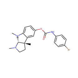 CN1CC[C@@]2(C)c3cc(OC(=O)Nc4ccc(Br)cc4)ccc3N(C)[C@@H]12 ZINC000049052013