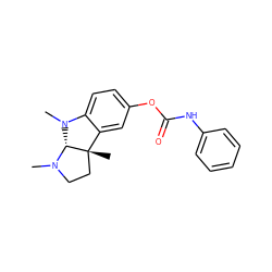 CN1CC[C@@]2(C)c3cc(OC(=O)Nc4ccccc4)ccc3N(C)[C@@H]12 ZINC000052968892