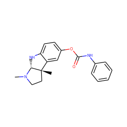 CN1CC[C@@]2(C)c3cc(OC(=O)Nc4ccccc4)ccc3N[C@@H]12 ZINC000013765011