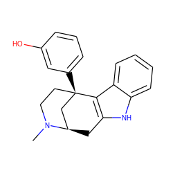 CN1CC[C@@]2(c3cccc(O)c3)C[C@H]1Cc1[nH]c3ccccc3c12 ZINC000253700382