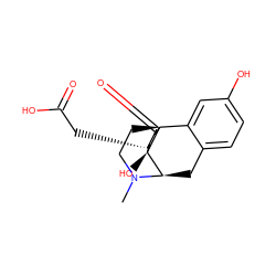 CN1CC[C@]23CC(=O)[C@@H](CC(=O)O)C[C@@]2(O)[C@H]1Cc1ccc(O)cc13 ZINC000217096255